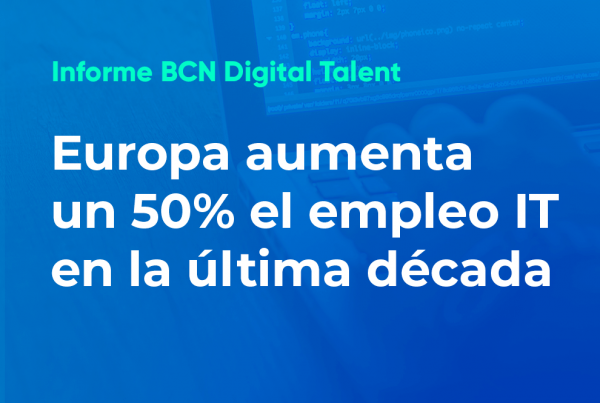 Europa aumenta en un 50% el empleo IT en los últimos diez años